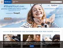 Tablet Screenshot of fr.virbac.com